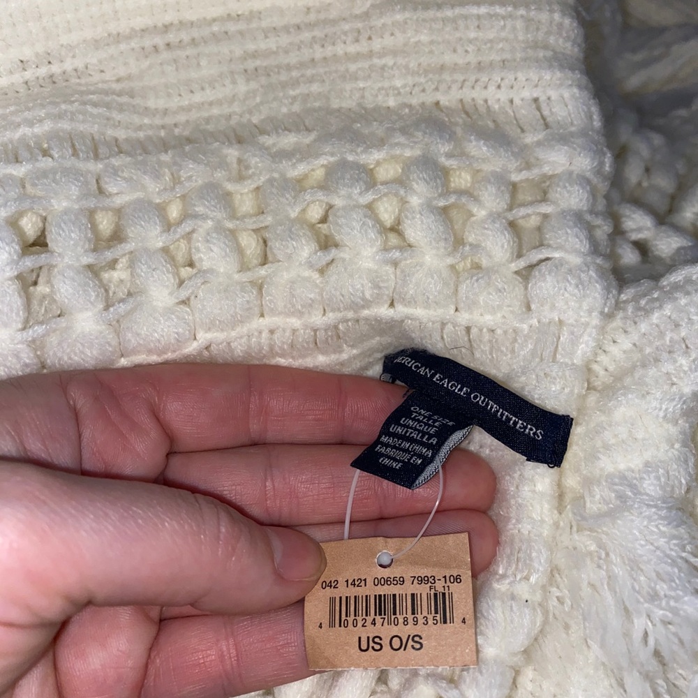 American Eagle Fringe Cardigan - Picture 7 of 7
